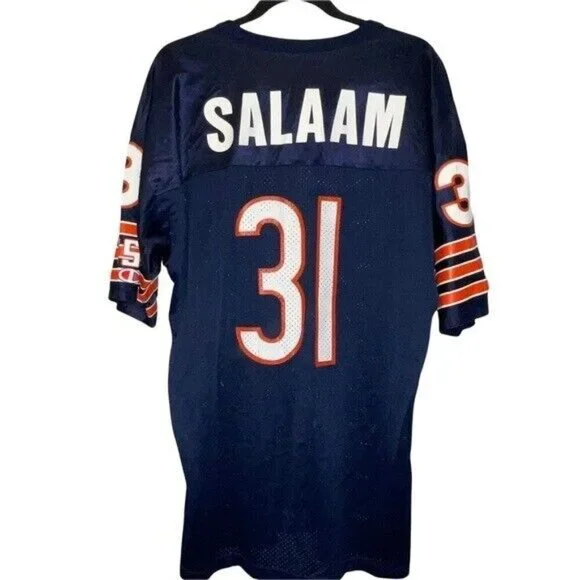 Chicago Bears Champion Rashaan Salaam Jersey Size Men's Size 48 XL - Picture 2 of 3